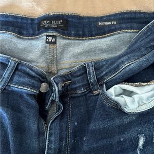 Judy Blue women’s Blue Jeans boyfriend fit size 20w